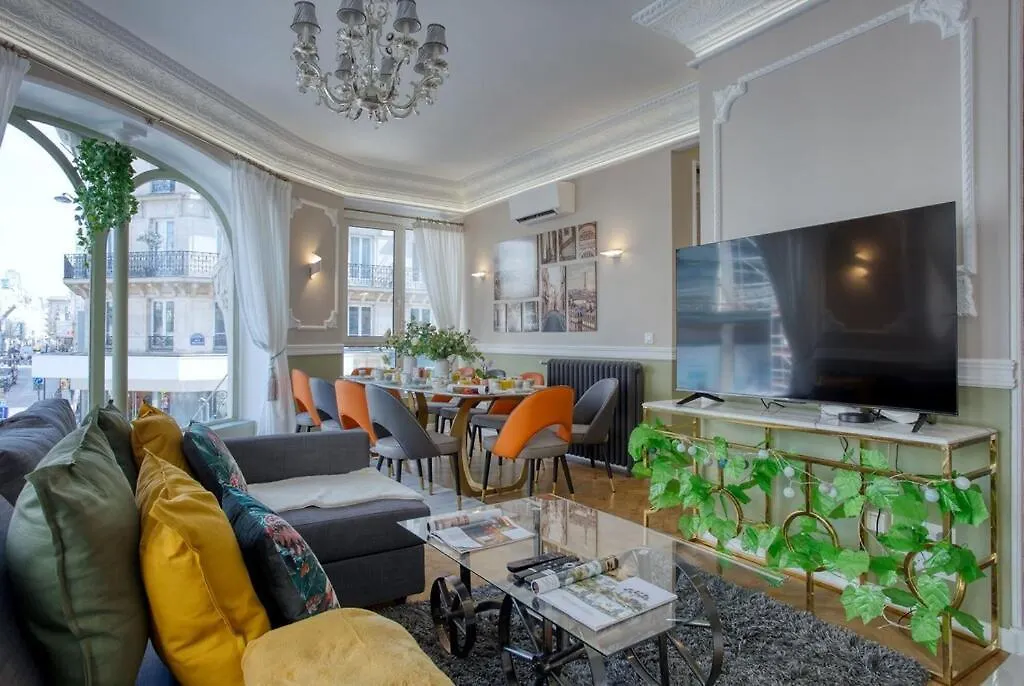 Charmant 160M² 6Ch-Haussmannien Climatise & Ascens Paris Apartment